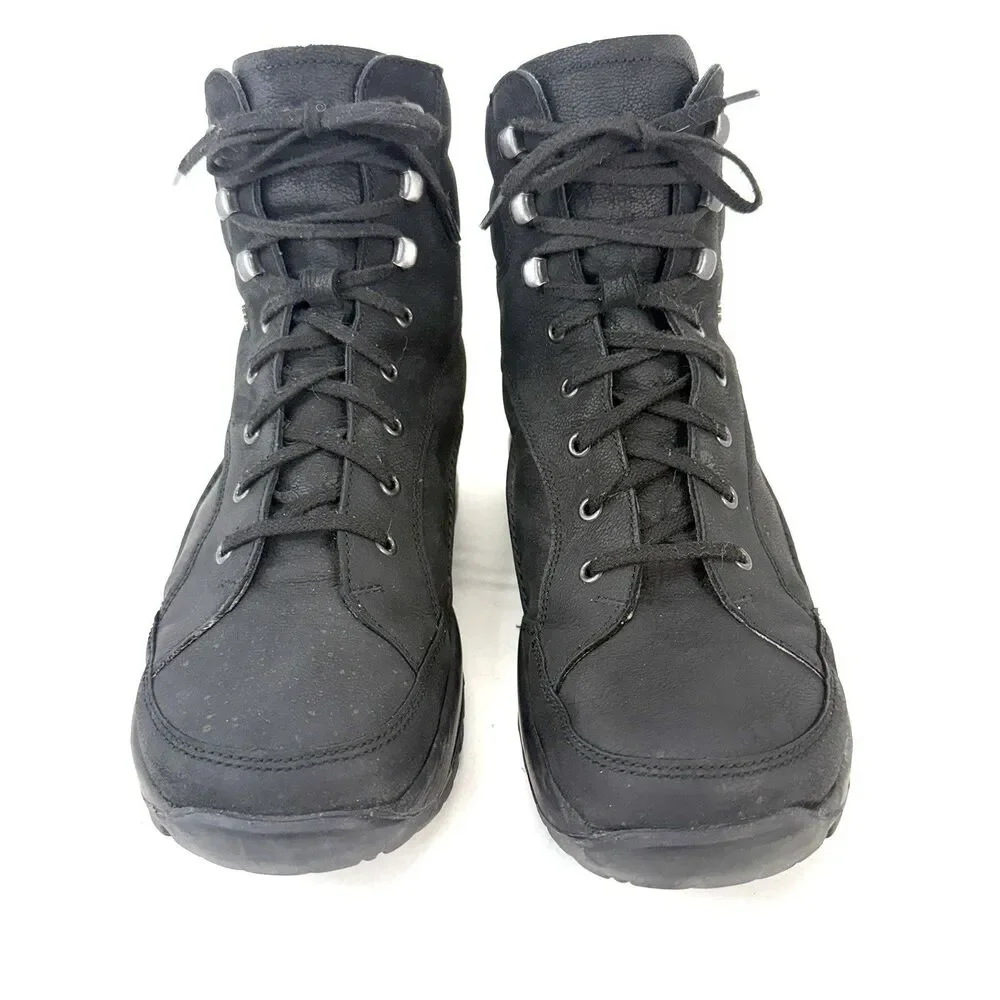 Finn Comfort Mens UK8 / US9 Boots Whistler Casual Lace-Up Ankle Outdoor Leather